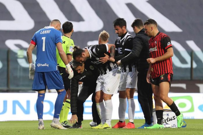 Robur: accertamenti per Silvestri. Domani la ripresa degli allenamenti