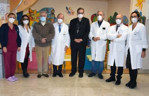Il Cardinale Lojudice in visita ai piccoli pazienti ricoverati alle Scotte