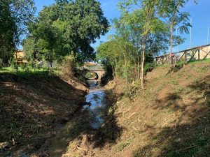 Asciano, intervento del Consorzio di Bonifica per ripristinare il borro Bestinino