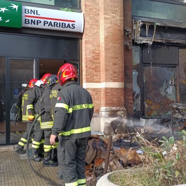 Incendio Bnl San Prospero 10