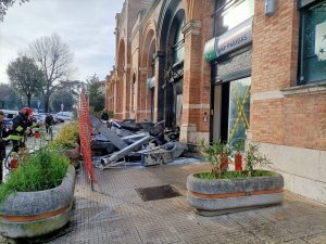 Incendio BNL Siena in via Vittorio Veneto, identificato e denunciato un 38enne