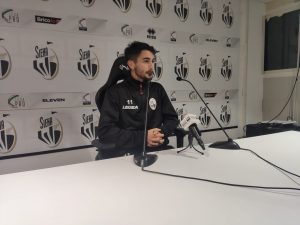 Siena-Fiorenzuola termina pari, Frediani: "Non so se riuscir&ograve; a dormire stanotte per le tante occasioni da gol non convertite"