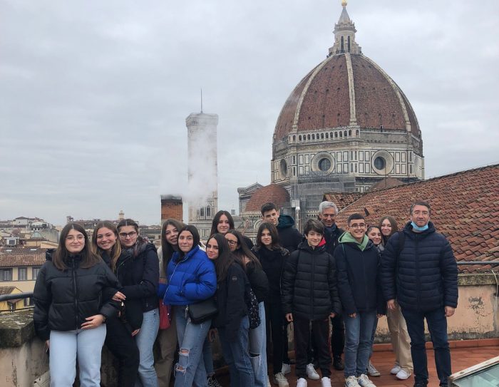 Studenti del liceo economico sociale di Siena in visita didattica alla sede di Banca d'Italia a Firenze