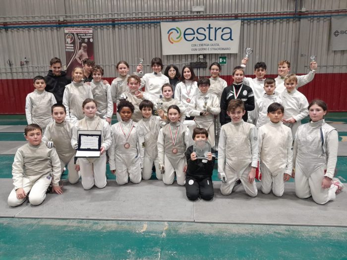 Scherma: il Cus Siena &egrave; campione toscano per societ&agrave; under 14