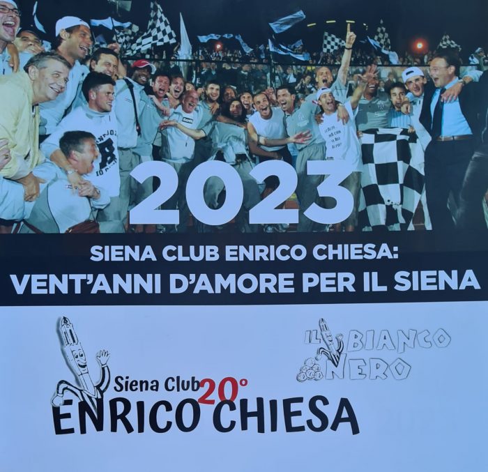 In distribuzione gratuita il calendario de "il Bianconero" sui "20 anni di amore per il Siena"