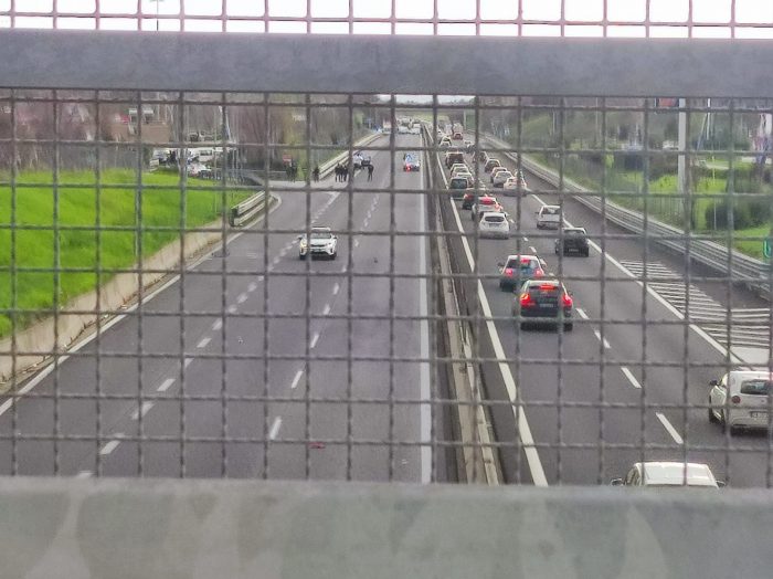 Scontri tifosi Roma-Napoli nell'area di servizio Badia al Pino sull'A1