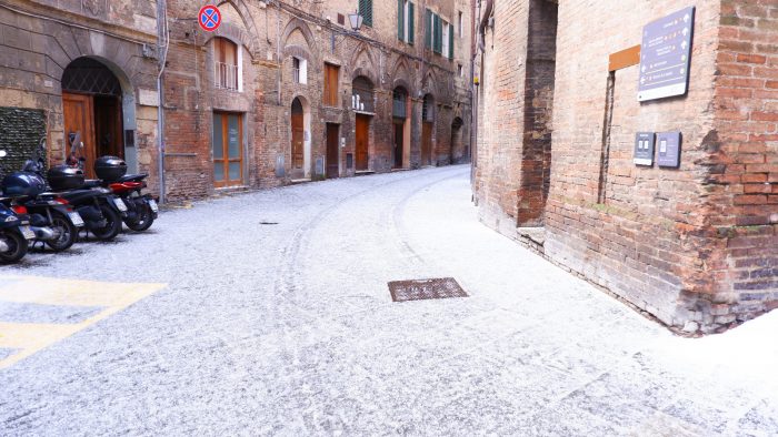 Siena, domani 20 gennaio codice giallo per neve e ghiaccio