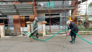 Maltempo a Monteroni d'Arbia: allagamenti di strade e scantinati