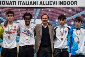 Uisp Atletica Siena: Latena Cervone campione italiano indoor allievi negli 800m