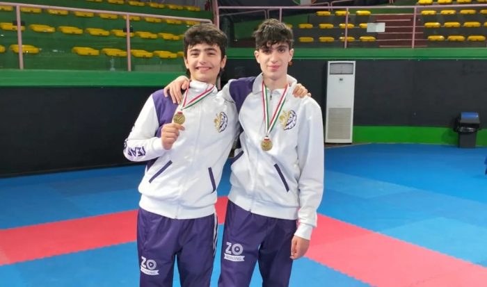 Mens Sana, Karate: Dario Papini e Alessio Mallardi conquistano il bronzo per squadre al Campionato Italiano Fijkam