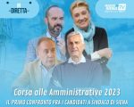 Stasera a "In Diretta" il primo confronto tra i candidati a sindaco di Siena