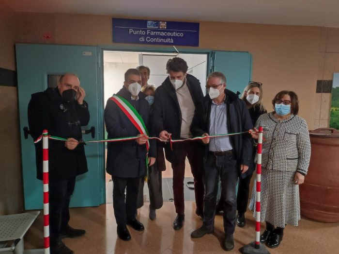 Inaugurato il nuovo punto farmaceutico dell’ospedale di Campostaggia