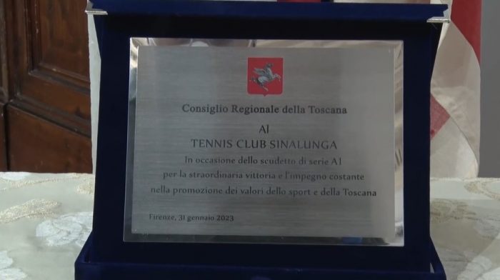 Il Consiglio regionale celebra i successi del Tennis Club Sinalunga