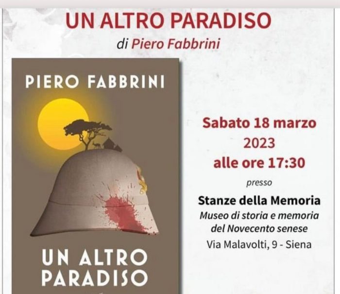 Siena: "Un altro paradiso", presentazione del libro di Piero Fabbrini