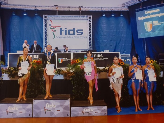 La senese Alice Muti Pizzetti campionessa regionale di ballo