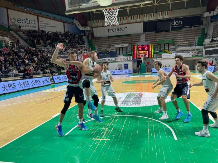 Basket C Gold: il derby è della Mens Sana, Virtus Siena ko al PalaEstra 75-72