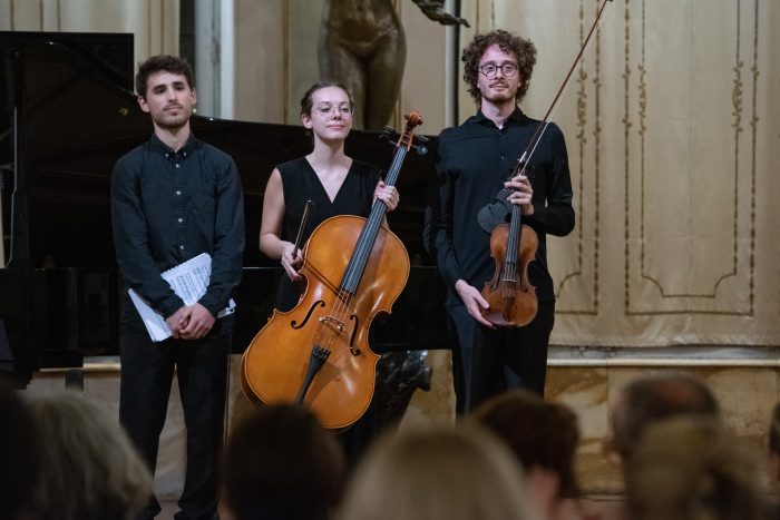 La musica del Conservatorio Rinaldo Franci protagonista al Quirinale grazie al "Trio Rinaldo"