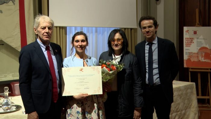 Elisabetta Valentini premiata in Regione Toscana per la sua tesi sulla neuroriabilitazione