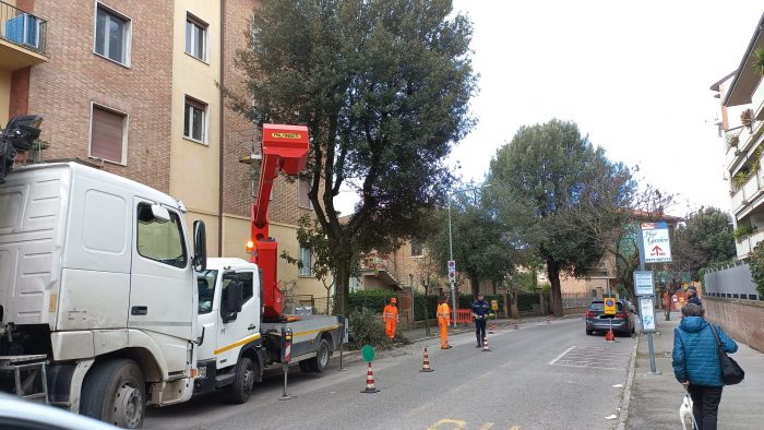 Siena: proseguono i lavori di sistemazione di via Mameli
