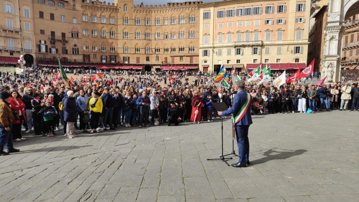 Siena: celebrato il 78° anniversario della Liberazione: "Il 25 aprile è e sarà la festa di tutti e tutte"