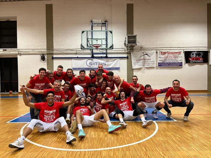 Monteroni Basket, centrata la matematica promozione in serie D