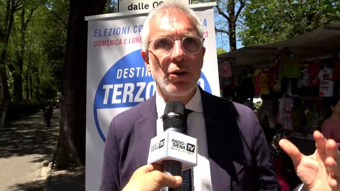 Elezioni amministrative Siena: Destinazione Terzo Polo con Scaramelli oggi al mercato