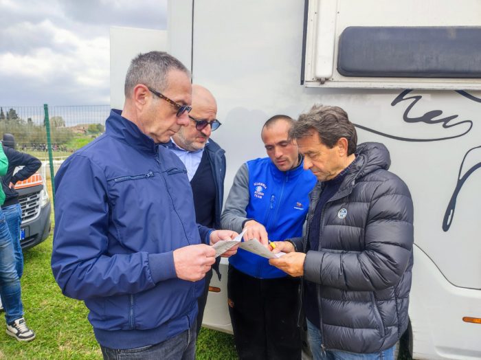 Palio: dirigenze "a lavoro" ieri a Mociano