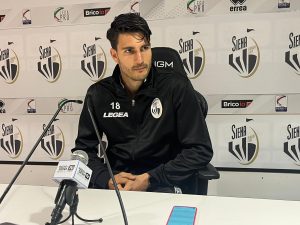 Siena-Gubbio, Riccardi: "Un punto importante, ripartiamo da questo pareggio"