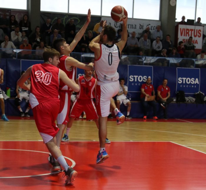 Basket C Gold: prova di forza della Virtus Siena, espugnata Cecina