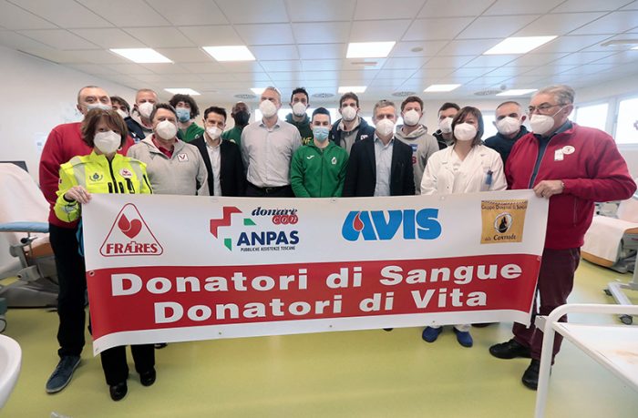 Mens Sana, Virtus, Costone, Emma Villas: lo "Sport fa rete&rdquo; con una donazione di sangue collettiva