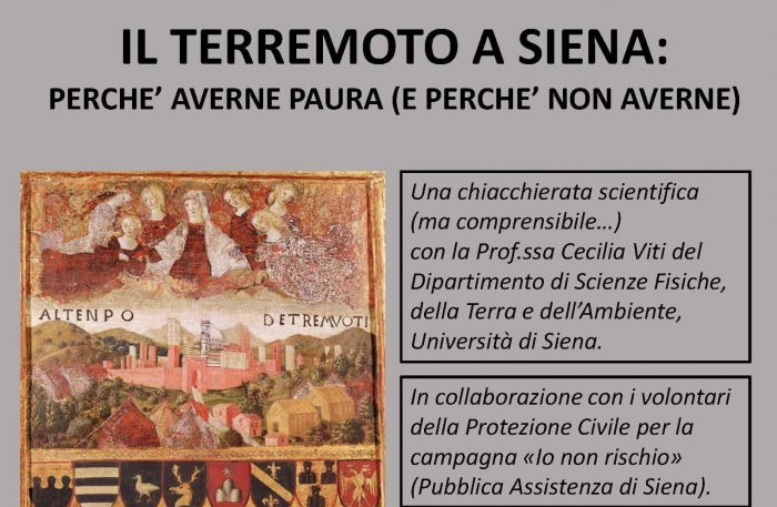 "I terremoti a Siena", se ne parla nelle contrade. Prossimo appuntamento nell'Istrice