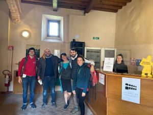 Monteriggioni, l’ostello di Abbadia Isola ha accolto i primi pellegrini