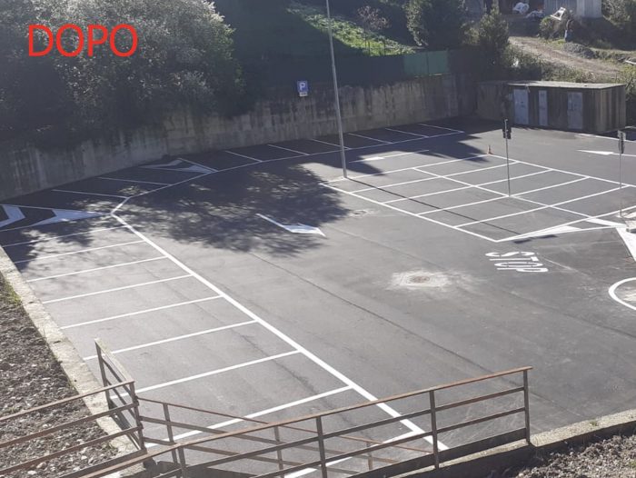 Monteriggioni: conclusa la riqualificazione del parcheggio di Via Toscana