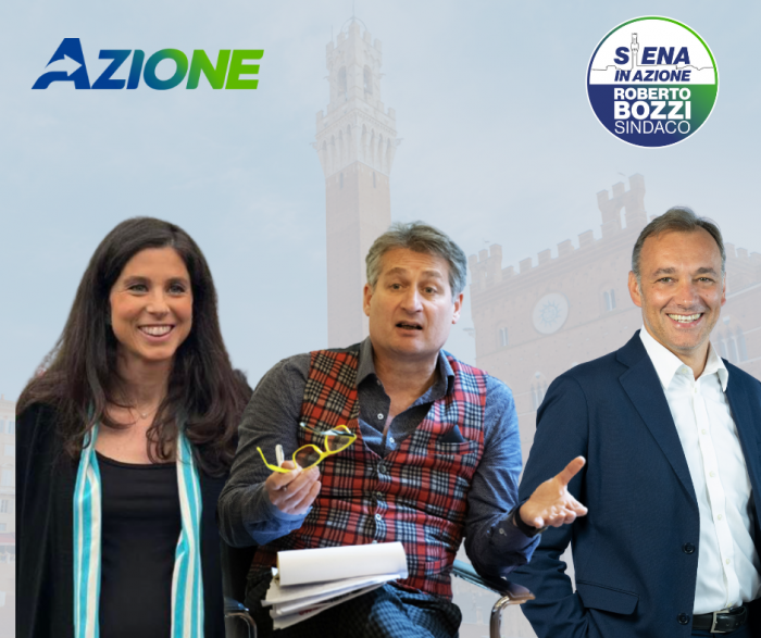 Verso le amministrative: Matteo Richetti e Giulia Pastorella a Siena per Roberto Bozzi