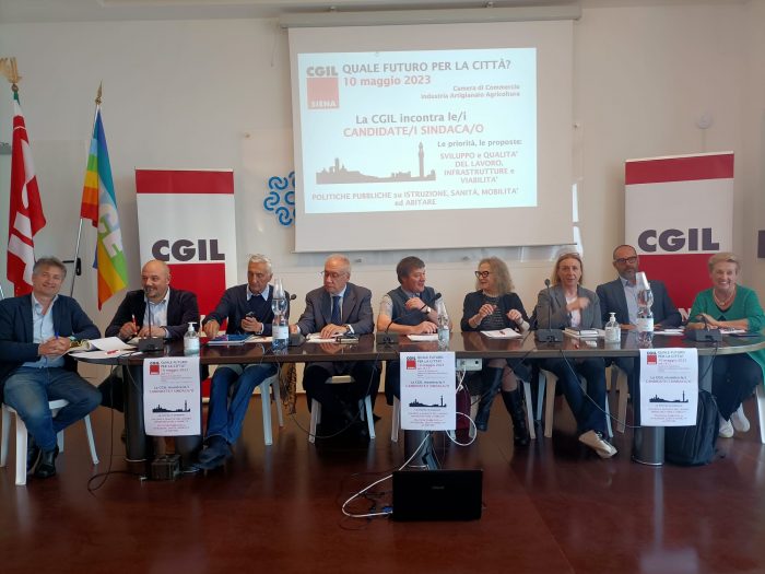 Siena: la Cgil incalza i candidati sindaco. Seggiani: "La citt&agrave; ha tanti bisogni da affrontare insieme"