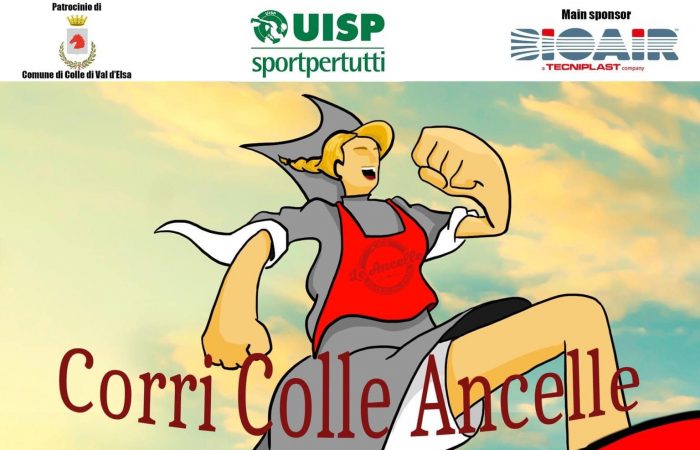 Colle di Val d'Elsa, Piazza Arnolfo si è colorata di rosso con Corri Colle Ancelle, gara sportiva benefica