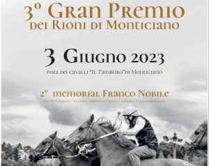 Torna la terza edizione del Gran premio dei rioni di Monticiano