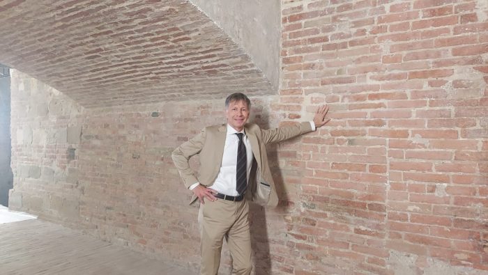 Siena: verso la conclusione i lavori di ristrutturazione della strada interna del Santa Maria della Scala