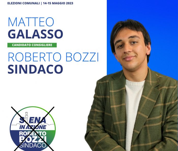 Elezioni Siena, Galasso: "Investire sui giovani significa costruire il futuro economico di una citt&agrave;"