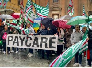Pay Care, stato di agitazione dei lavoratori e 80 ore di sciopero con tanto di sit-in
