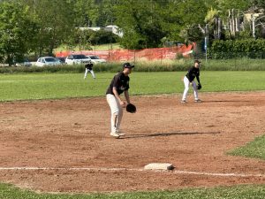 Prima vittoria in campionato del Siena Baseball contro Capannori
