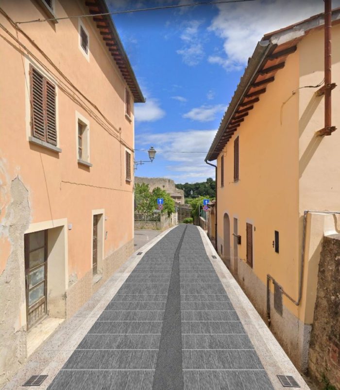 Poggibonsi: PNRR Staggia, riqualificazione in vista per via Borgo Vecchio