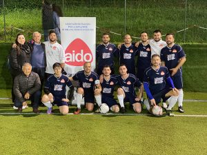 Sport e solidariet&agrave; a Siena: la squadra sponsorizzata da Aido protagonista nel campionato di calcio a 8