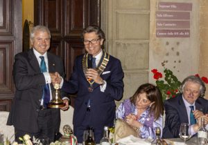 Rotary Club Siena: passaggio di consegna, il nuovo presidente 23-24 &egrave; Cesare Biagini