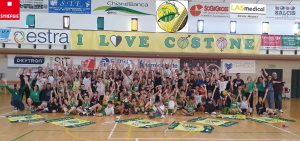 Grande festa per la chiusura dei corsi di Minibasket del Costone