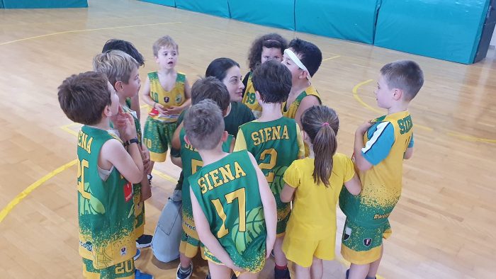 Minibasket Costone Siena Fides 1904 ottiene il riconoscimento Platinum Plus