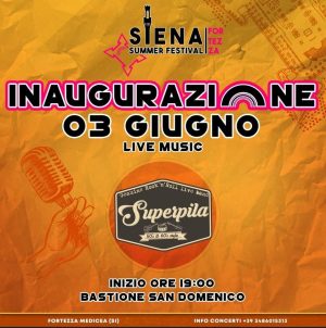 Siena Summer Festival: stasera parte la stagione di eventi in Fortezza