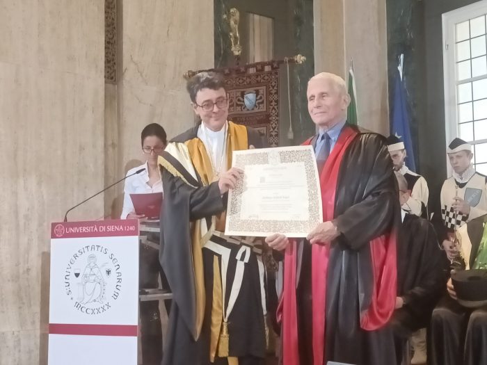 Universit&agrave; d Siena, laurea ad honorem in Medicina e chirurgia al professor Anthony Stephen Fauci
