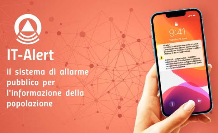 Emergenza, domani il primo test IT-Alert di portata regionale