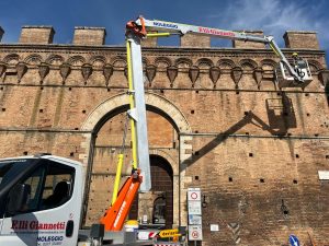Siena: Porta Pispini verso la riapertura